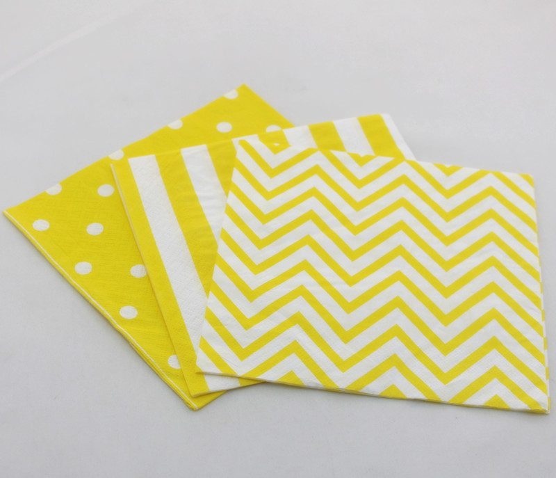yellow-paper-napkin